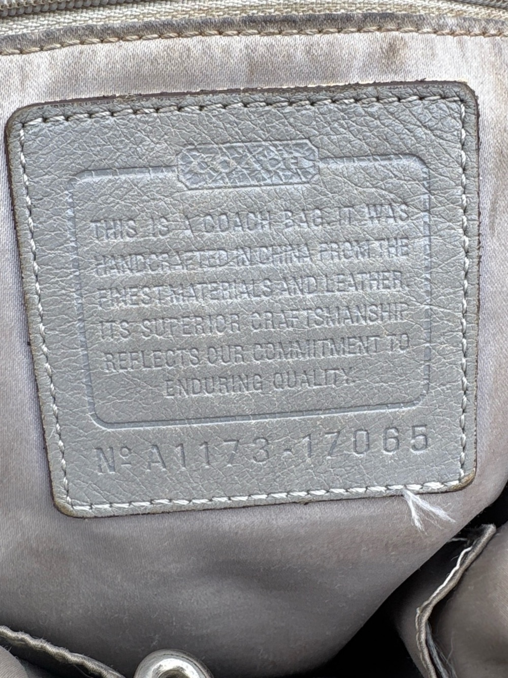 yellow patent leather Coach Audrey Andie - Picture 6 of 6